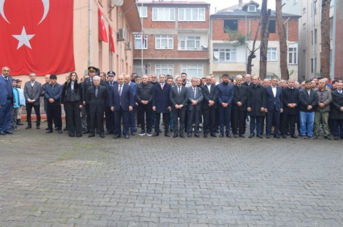 İlçemizde 10 Kasım Atatürk'ü Anma Töreni Düzenlendi