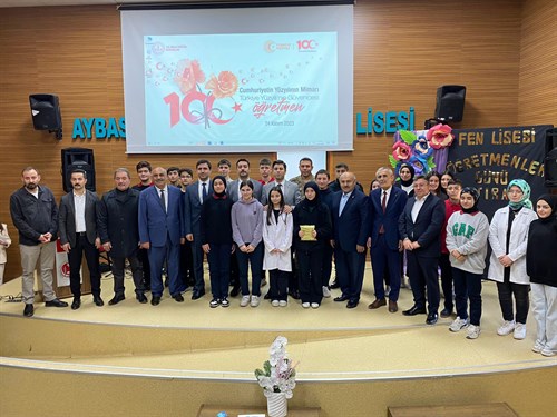 24 Kasım Öğretmenler Günü İlçemizde Kutlandı