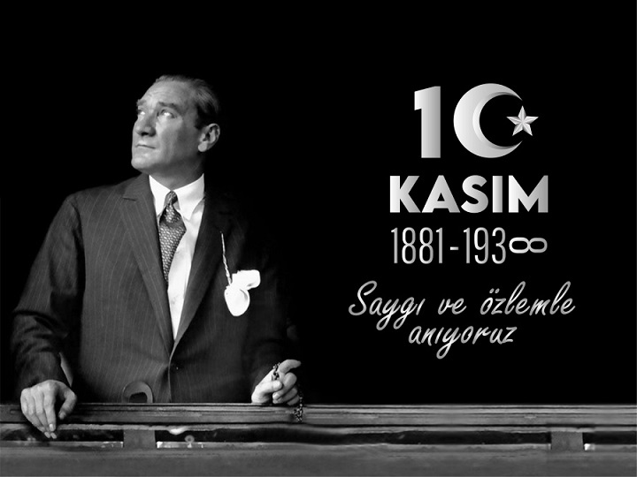 Kaymakamımız Sayın Murat KARNAP'ın 10 Kasım Atatürk'ü Anma Günü Mesajı